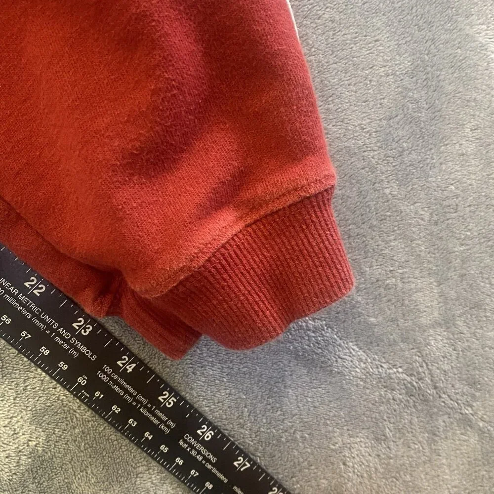 TRUE RELIGION Men Ticket Graphic Jogger Sweatpants Mid Rise Sz M Red Sports 3-37